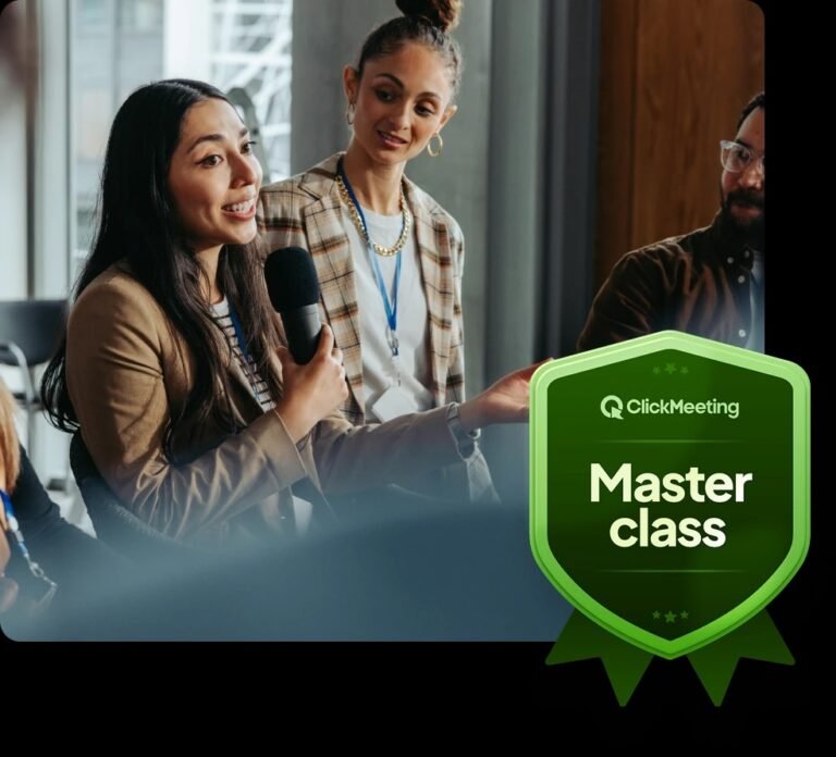 Masterclass That Earns: Sell Access and Deliver Results with ClickMeeting