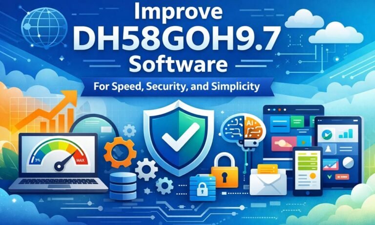 Improve DH58GOH9.7 Software for Speed, Security, and Simplicity