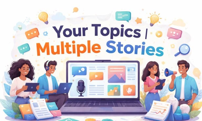 How “Your Topics | Multiple Stories” Can Make Any Topic More Exciting